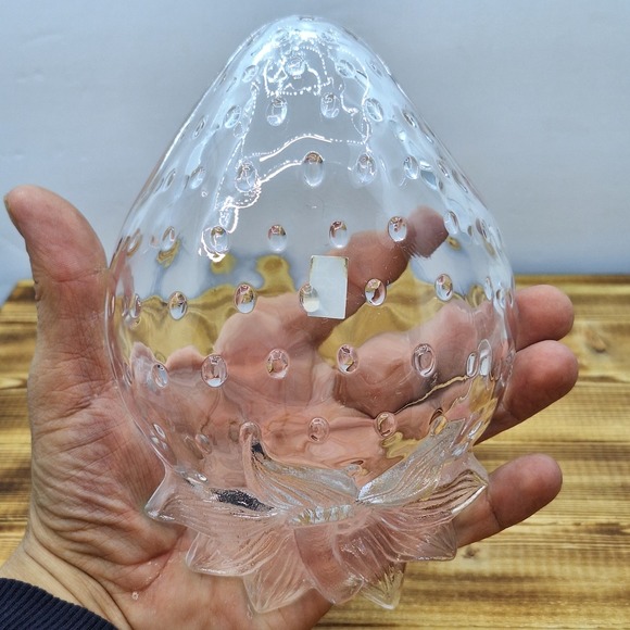 Vintage Strawberry Serving Candy Trinket Dish Studio Nova By Mikasa - Picture 6 of 11